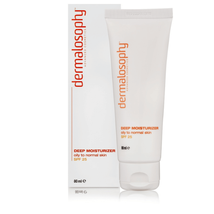 לחות עמוקה והגנה עם מסנן קרינה לעור שמן עד רגיל